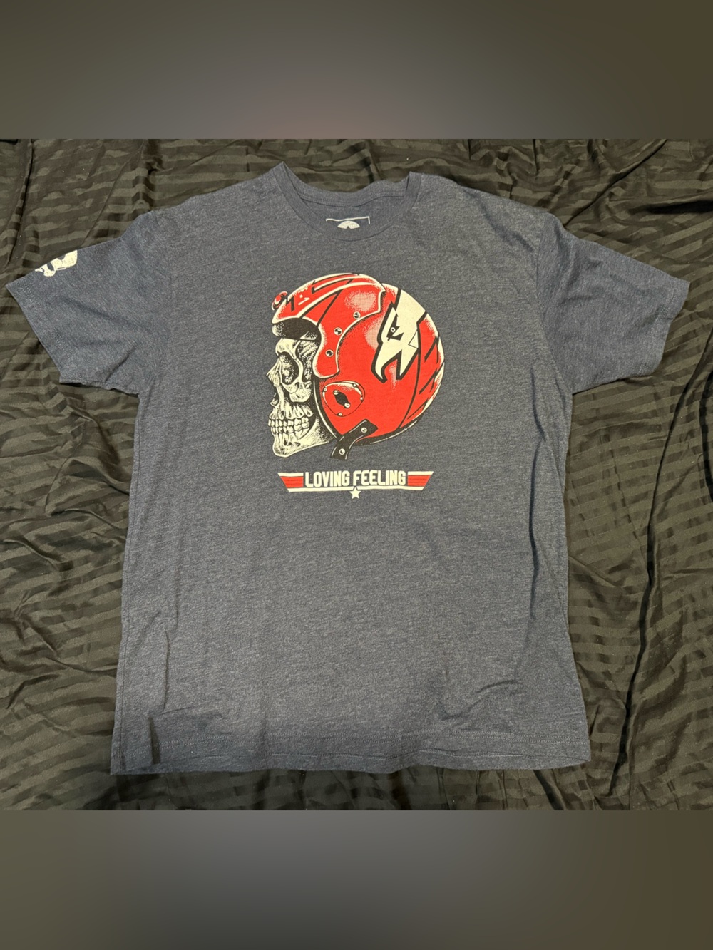 Zero Foxtrot Loving Feeling Skull t shirt